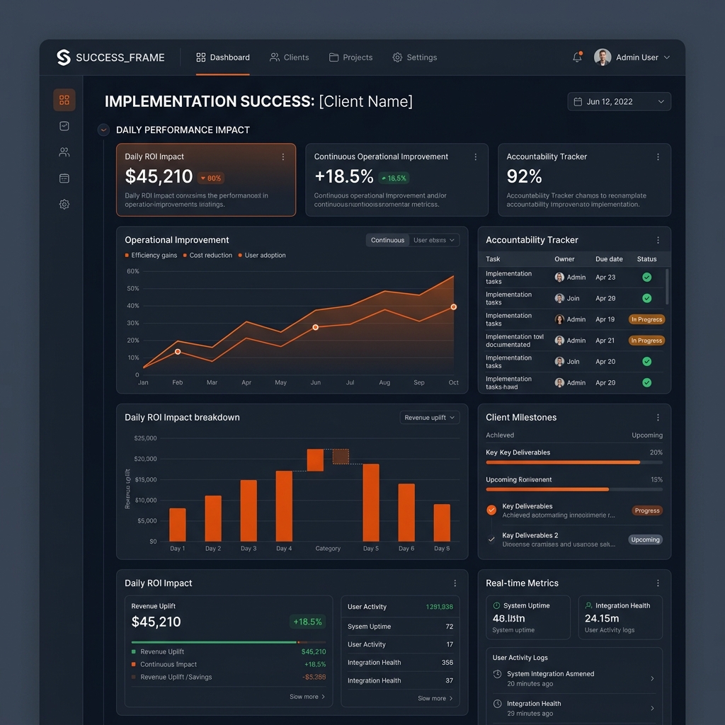 MarginManifest dashboard